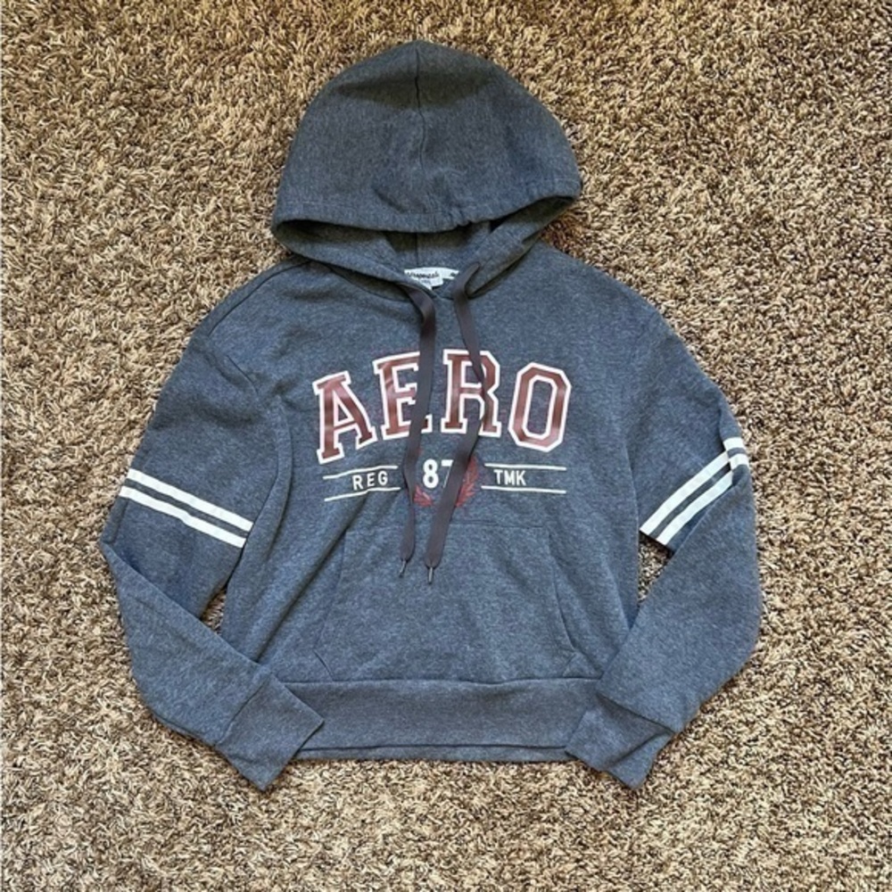 Women’s Aeropostale Gray Hoodie sz M